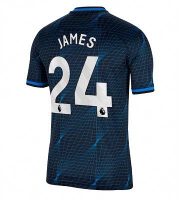 Maillot de foot Chelsea Reece James #24 Extérieur 2023-24 Manches Courte